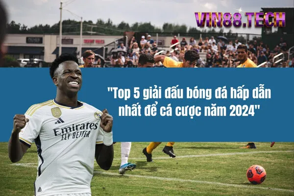 Top 5 giải đấu bóng đá hấp dẫn nhất để cá cược năm 2024